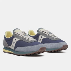 Saucony Unisex-sportschoenen van suède, maat 80 voor volwassenen (Marine)