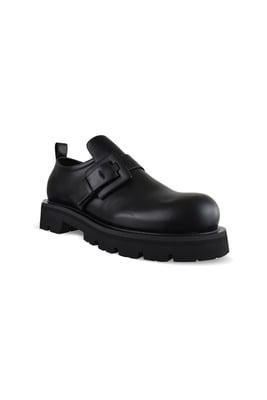 Balmain Anthem-loafers Zwart