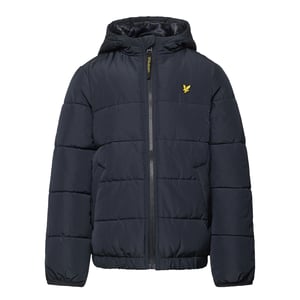 Lyle & Scott Gewatteerde donsjas voor kinderen (Marine)