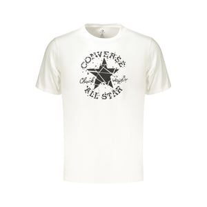 Converse Witte Katoenen T-shirt voor Heren