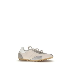 Maison Margiela Beige Geitenhuid Atletieksneakers