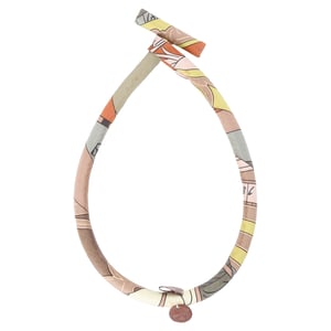 Hermès bruidsketting PM in veelkleurige zijde