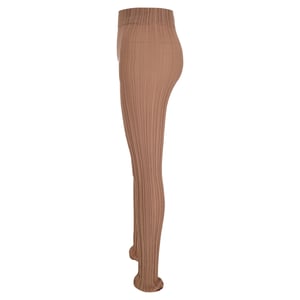 Acne Studios Keera Leggings in beige katoen