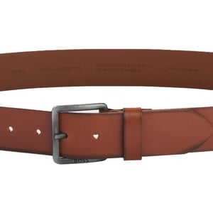 Boss Herenriem van rundleer (Medium Bruin)