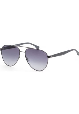 Hugo Boss Heren 60 mm Zwarte Zonnebril BOSS1485S-0PTA-1I