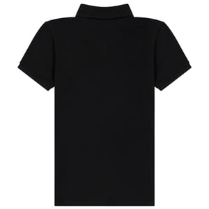 Farah Bugsworth-poloshirt met korte mouwen en borduursel voor jongens (Zwart)