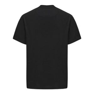 Pretty Green Heren-T-shirt met logo op de borst en ronde hals (Zwart)