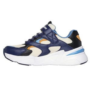Skechers Bobsbamina Mesh-sportschoenen voor kinderen (Marine/Multikleurig)