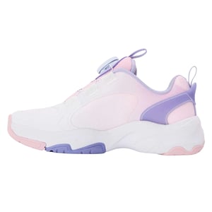 Skechers Retrotech-sportschoenen met contrasterende details voor kinderen (Wit/paars)