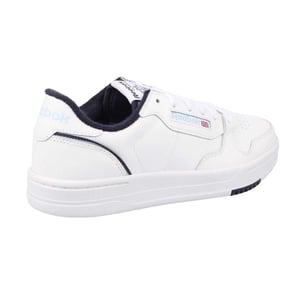Reebok Heren leren sportschoenen (Wit, Marine)