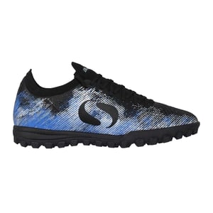 Sondico Blaze Astro Turf-sportschoenen voor kinderen (ZWART/BLAUW)