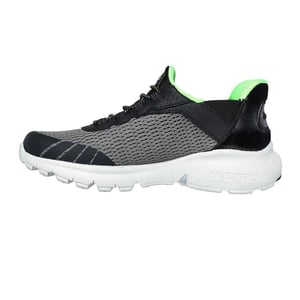 Skechers Razor Air voor kinderen – Hyper-Brisk instapschoenen (Houtskool/zwart)