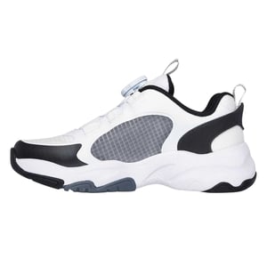 Skechers Retrotech-sportschoenen met contrasterende details voor kinderen (Wit, Zwart)