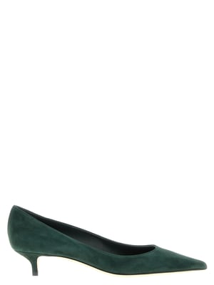 Jimmy Choo Bicolor Leren Middenhak Pumps