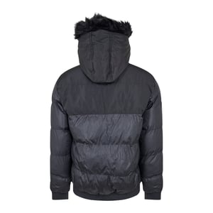 Criminal Damage Parka met afneembare capuchon voor heren (Zwart)