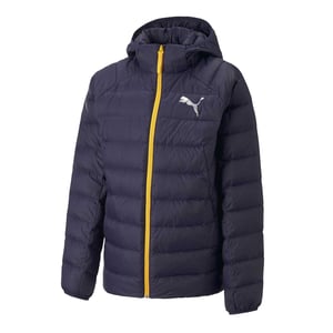Puma Kinderjas met capuchon en logo (Marine)