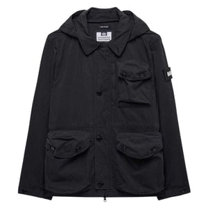 Weekend Offender Heren Harporcrate Hooded Jacket (Zwart)