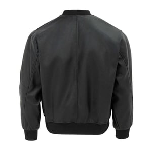Firetrap PU-bomberjack voor heren (Zwart)