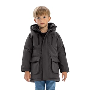 Minoti Taslan-functioneel jasje voor kinderen (Houtskool)