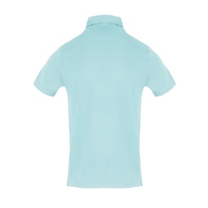 Aquascutum Heren Logo Poloshirt (Licht Blauw)