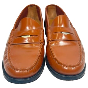 Burberry Rupert Pennyloafers in Bruin Leer