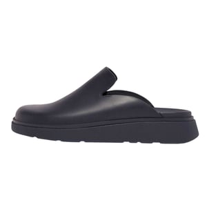 Fit Flop Dames/Dames Leren Muiltjes (Marine)