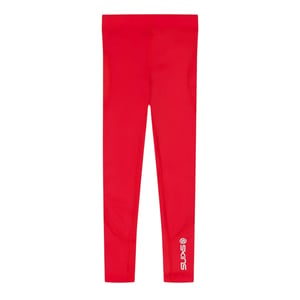 Skins Legging met logo uit de Kinderserie 1 (Rood)