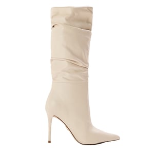 Steve Madden Schmooze enkellaarsjes met naaldhak voor dames (Bone)