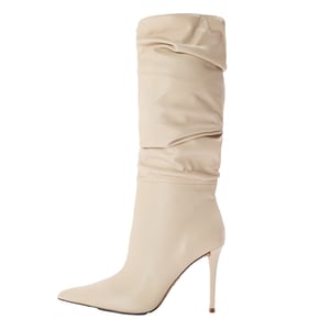 Steve Madden Schmooze enkellaarsjes met naaldhak voor dames (Bone)
