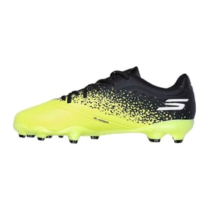 Skechers Razor voetbalschoenen voor kinderen (Firm Ground) (Geel/zwart)