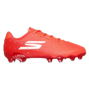Skechers Voetbalschoenen met noppen voor kinderen, voor harde ondergrond (Oranje)