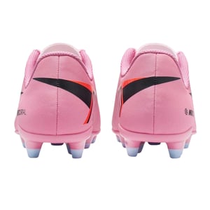 Nike Vapor voetbalschoenen voor kinderen met stevige zool (Roze/Zwart)