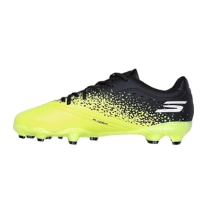 Skechers Stevige grondvoetbalschoenen voor kinderen (Geel/zwart)