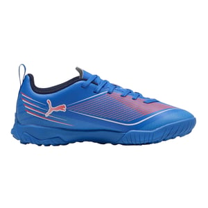 Puma Ultra 6-voetbalschoenen voor jongens (Blauw/Wit)