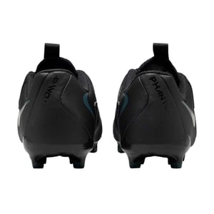 Nike Phantom GX II Academy voetbalschoenen voor kinderen (voor harde ondergrond) (Zwart, Groen)