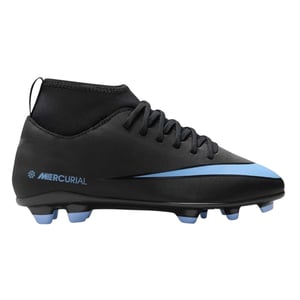 Nike Mercurial voetbalschoenen voor kinderen (firm ground) (ZWART/BLAUW)