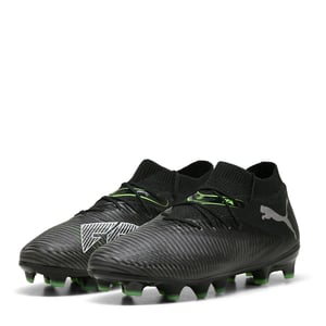 Puma Voetbalschoenen voor kinderen: Future 8 Pro voor kunstgras (Zwart, Groen)