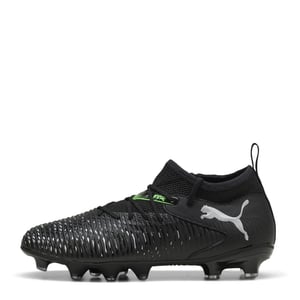 Puma Future 8 Ultimate Match voetbalschoenen voor kinderen (kunstgras) (Zwart, Groen)