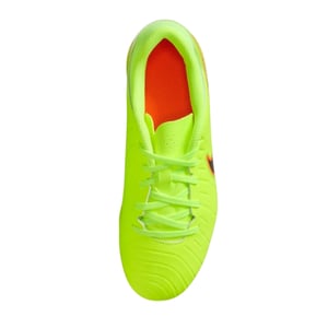 Nike Tiempo Legend 10 voetbalschoenen voor kinderen, voor harde ondergrond (Volt/Zwart)
