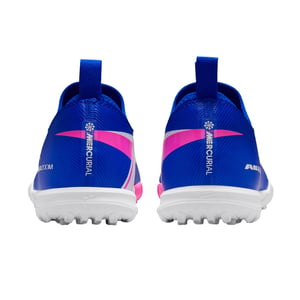 Nike Zoom Mercurial Vapor 16 voetbalschoenen voor kinderen (Blauw/Wit/Roze)
