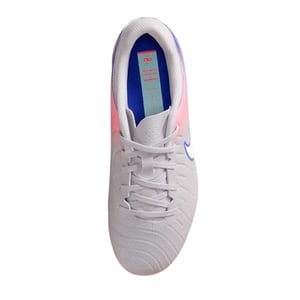 Nike Tiempo Legend 10 voetbalschoenen voor kinderen, voor harde ondergrond (Grijs/Blauw)