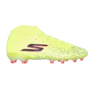 Skechers Elite-voetbalschoenen voor kinderen voor harde ondergrond (Geel/zwart)