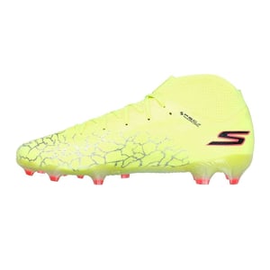 Skechers Elite-voetbalschoenen voor kinderen voor harde ondergrond (Geel/zwart)