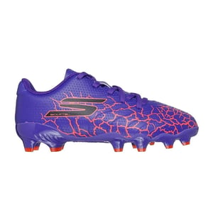 Skechers Stevige grondvoetbalschoenen voor kinderen (Paars)