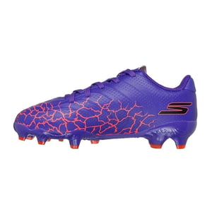 Skechers Stevige grondvoetbalschoenen voor kinderen (Paars)