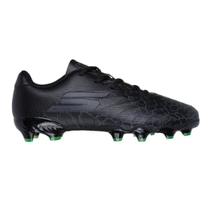 Skechers SKX 01 voetbalschoenen voor kinderen, voor harde ondergrond (Zwart)