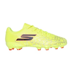 Skechers Kinderen Crib Firm Ground Voetbalschoenen (Geel/Zwart)
