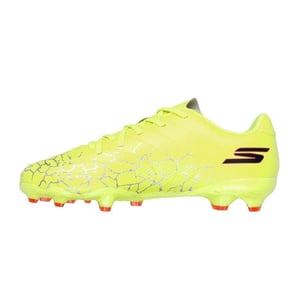 Skechers Kinderen Crib Firm Ground Voetbalschoenen (Geel/Zwart)