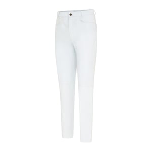 Dames Wit Lamsleer 501 Biker Jeans - Ankara