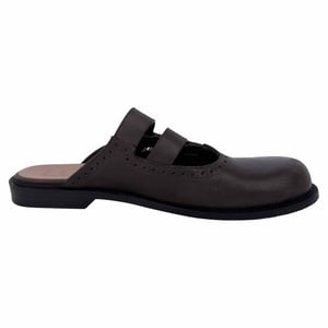 Loewe Campo Mary Jane Muilen in Bruin Leer